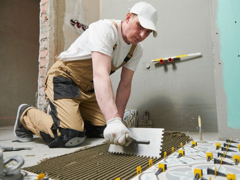 tile installation